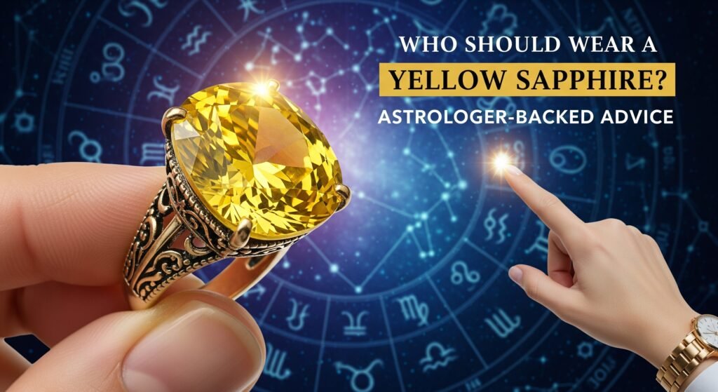 Who Should Wear Yellow Sapphire? Astrologer’s Guide
