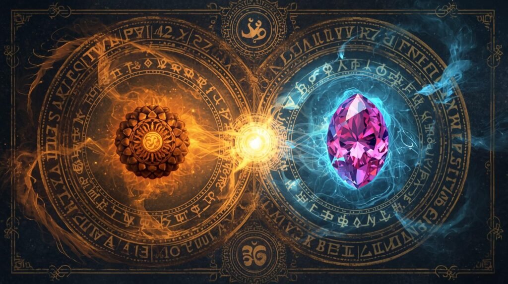 Rudraksha vs Gemstone_ Which Holds More Power_